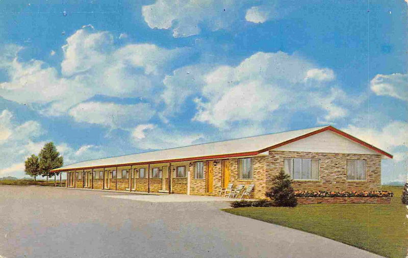 Tower Motel - Old Postcard (newer photo)